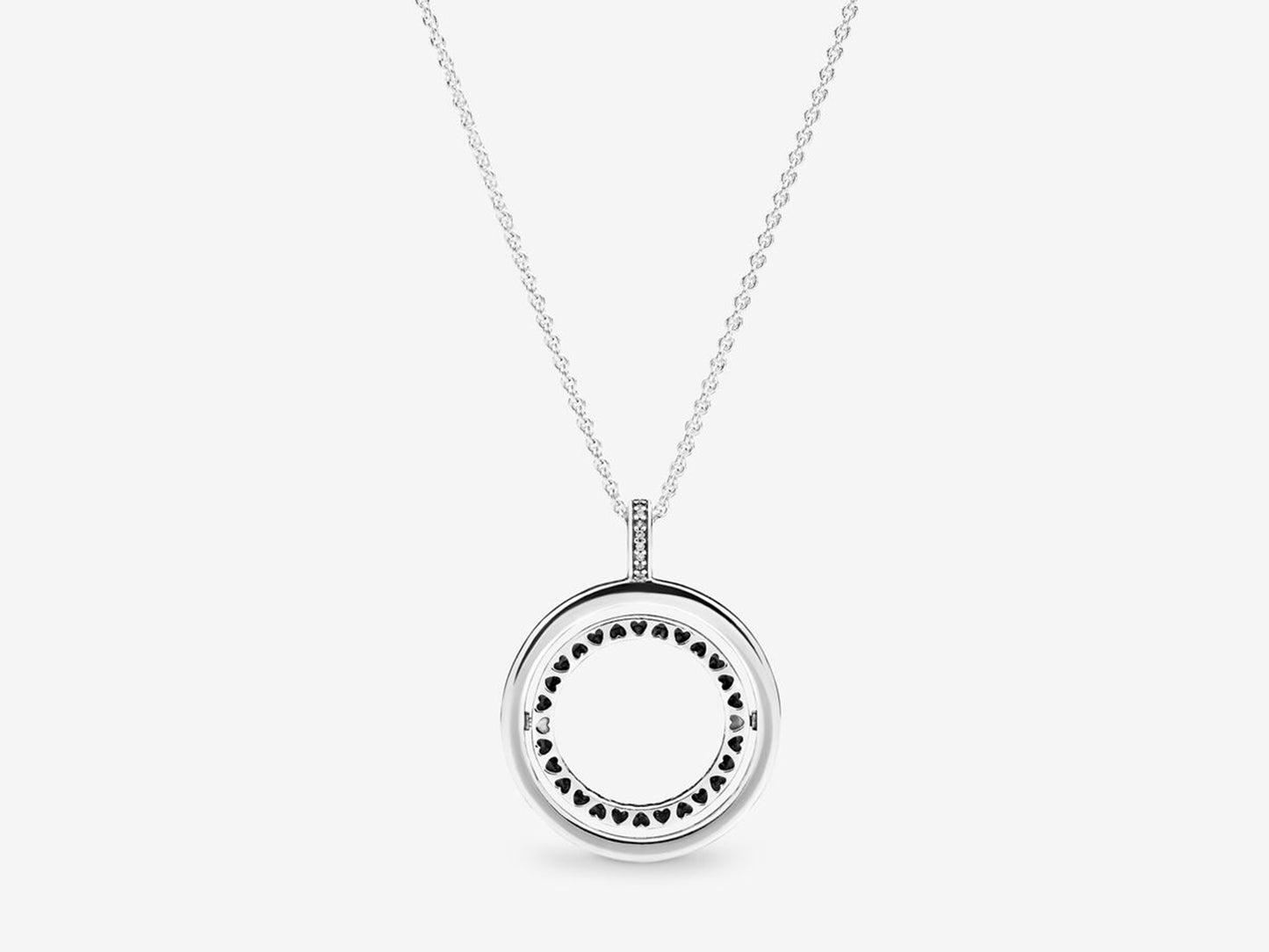 Rotating Medallion Necklace