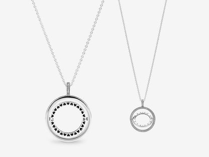 Rotating Medallion Necklace