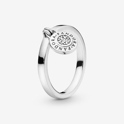 Logo Lock Dangle Ring