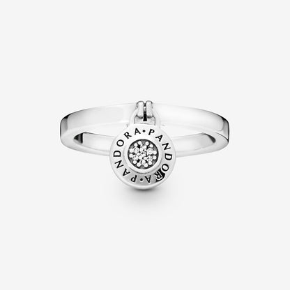 Logo Lock Dangle Ring