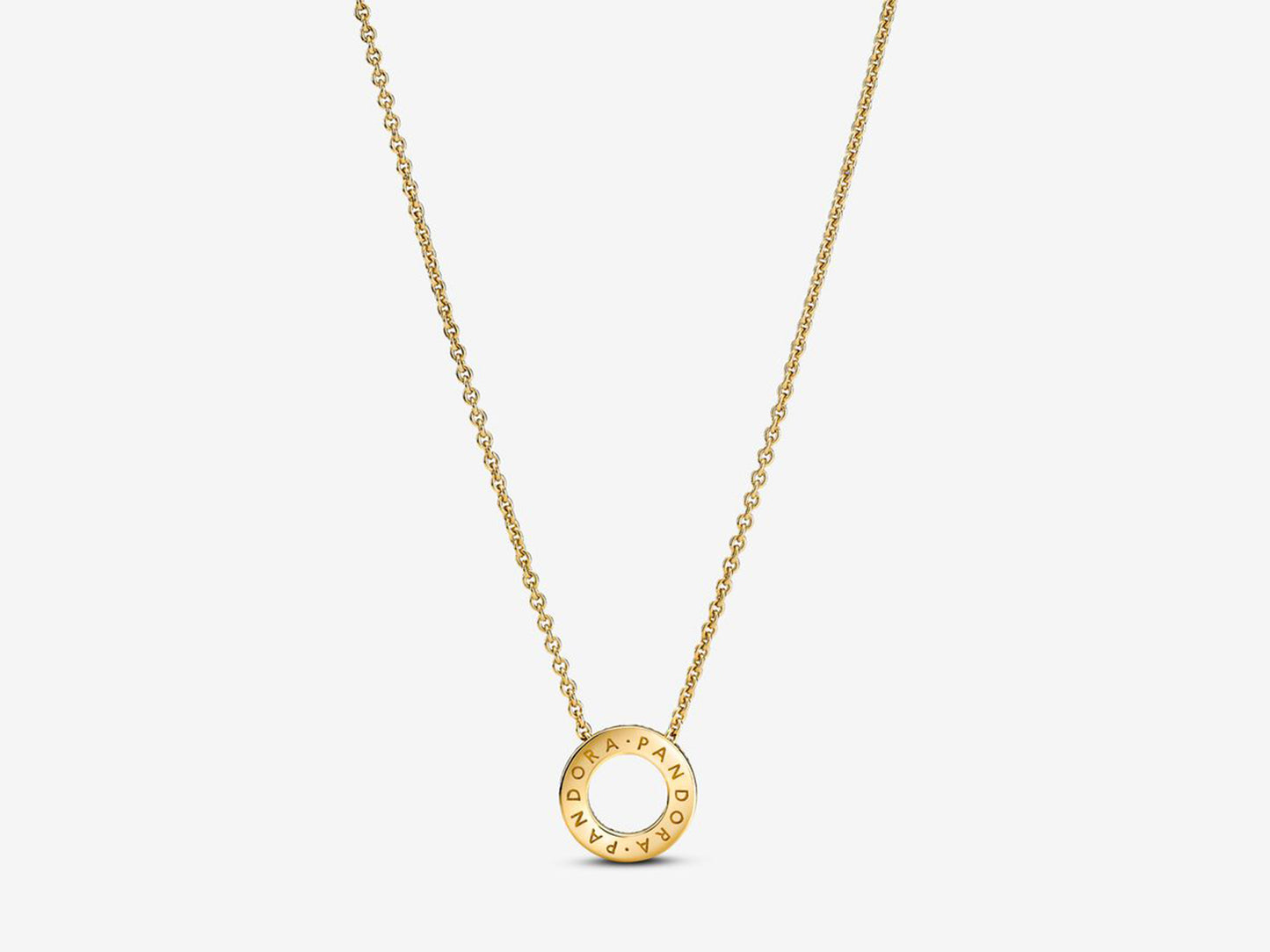 Pavé Circle Collier Necklace