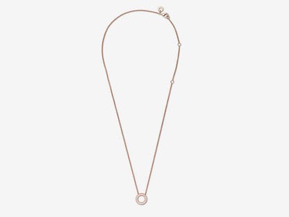 Pavé Circle Collier Necklace