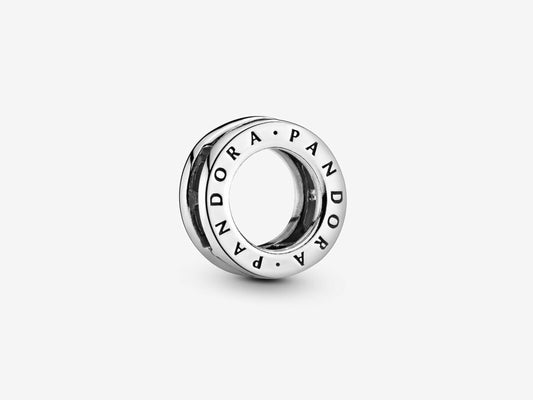 Logo Round Clip Charm