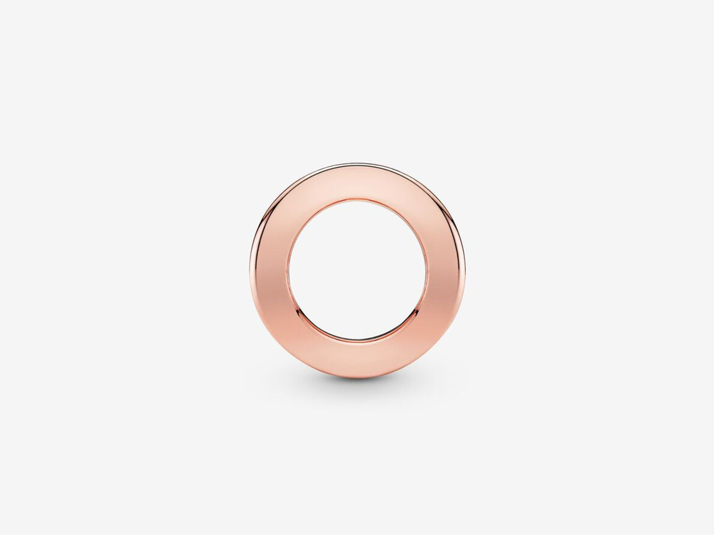 Logo Round Clip Charm