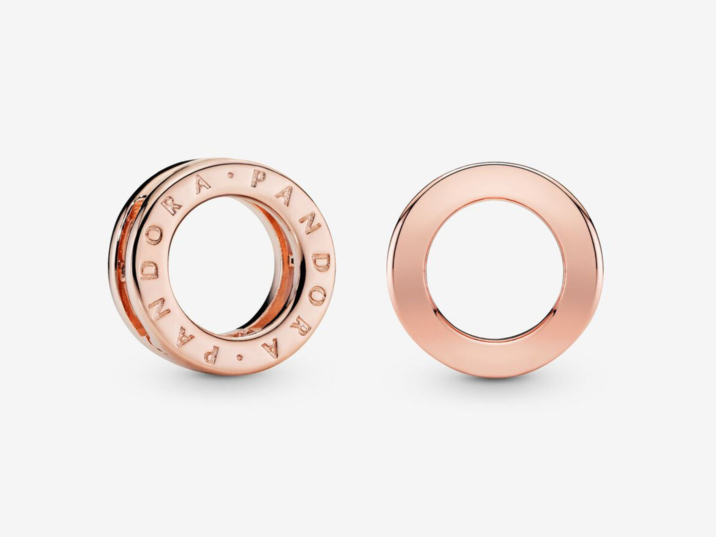 Logo Round Clip Charm