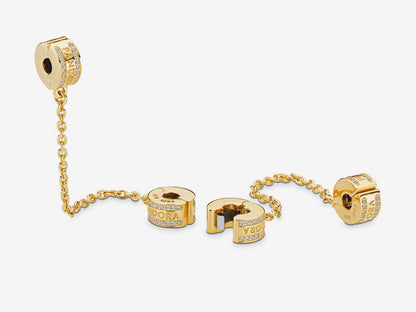 Logo Safety Chain Charm
