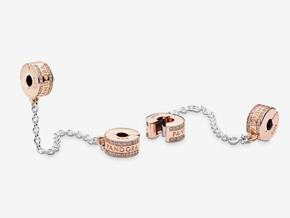 Logo Safety Chain Charm