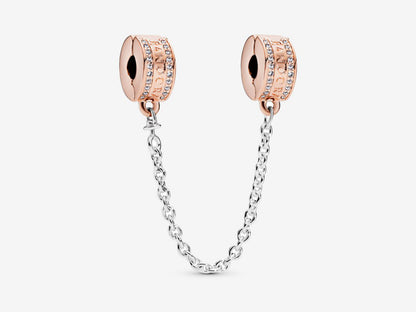 Logo Safety Chain Charm