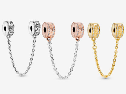 Logo Safety Chain Charm