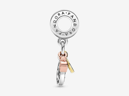 Logo and Letter Charm