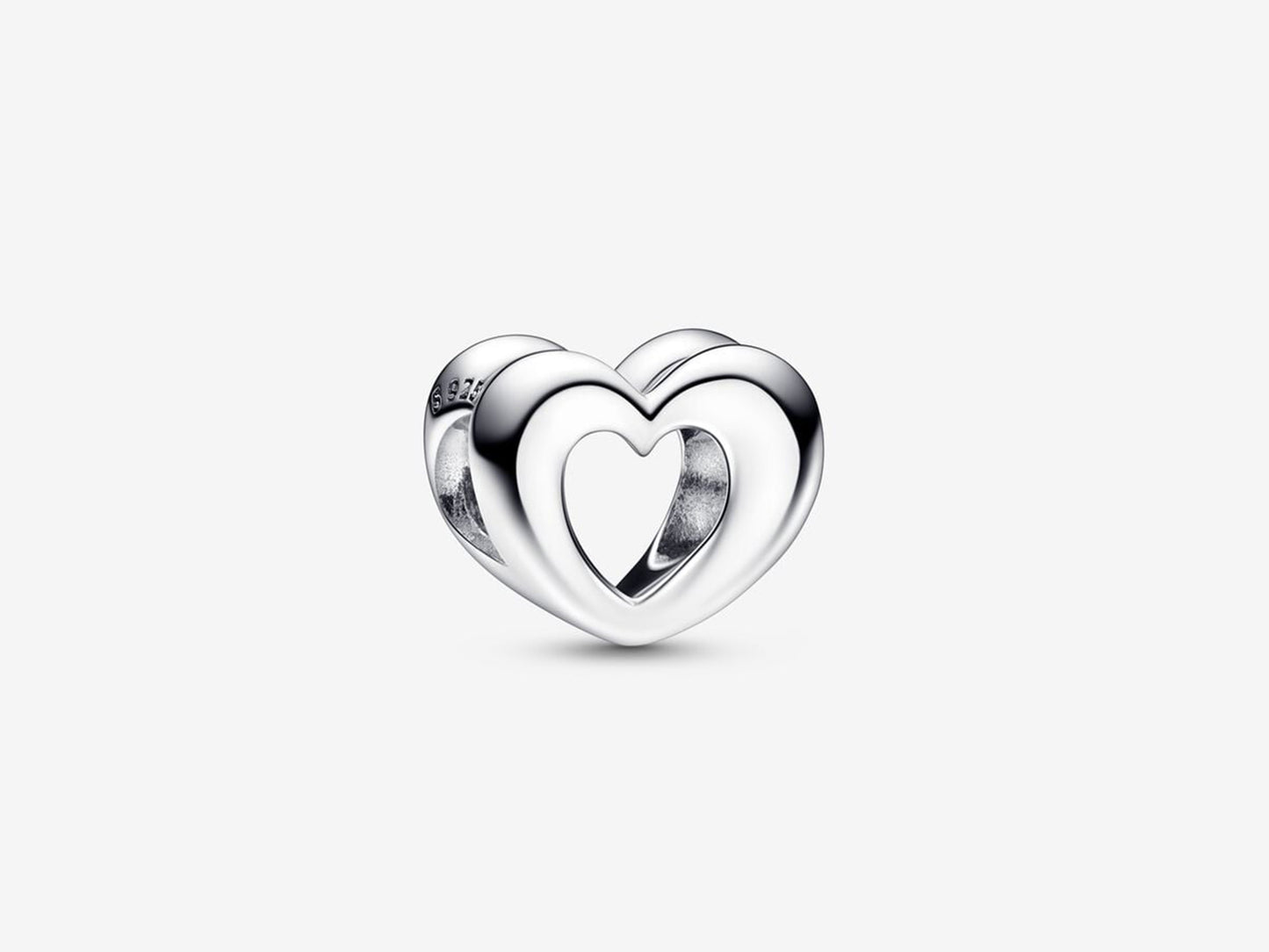 Radiant Open Heart Charm