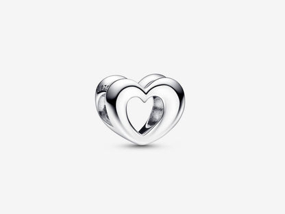 Radiant Open Heart Charm
