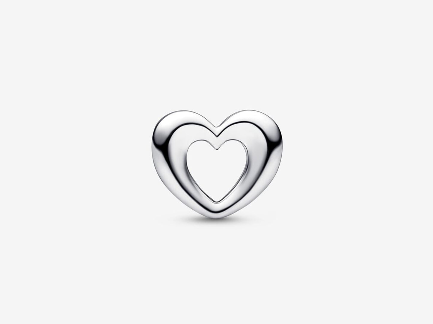 Radiant Open Heart Charm