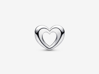 Radiant Open Heart Charm
