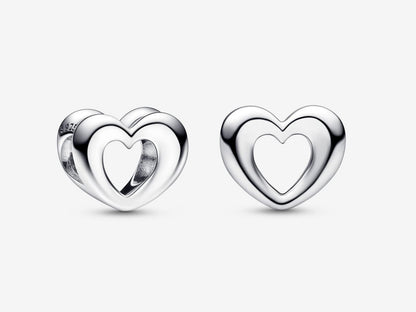 Radiant Open Heart Charm