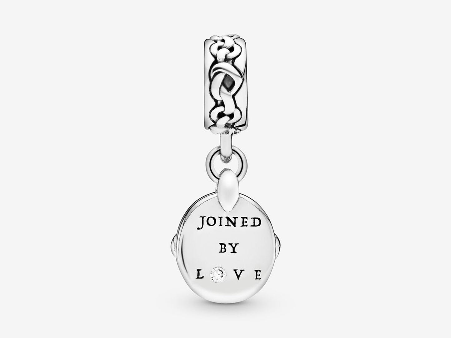 Love Knot Heart Charm