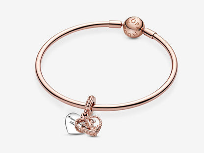 Love Knot & Anchor Charm