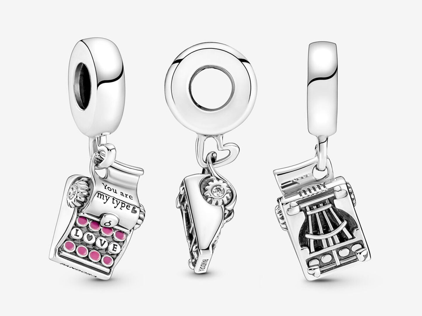 Love Letters Typewriter Charm