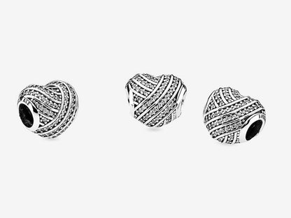 Love Ribbon Charm