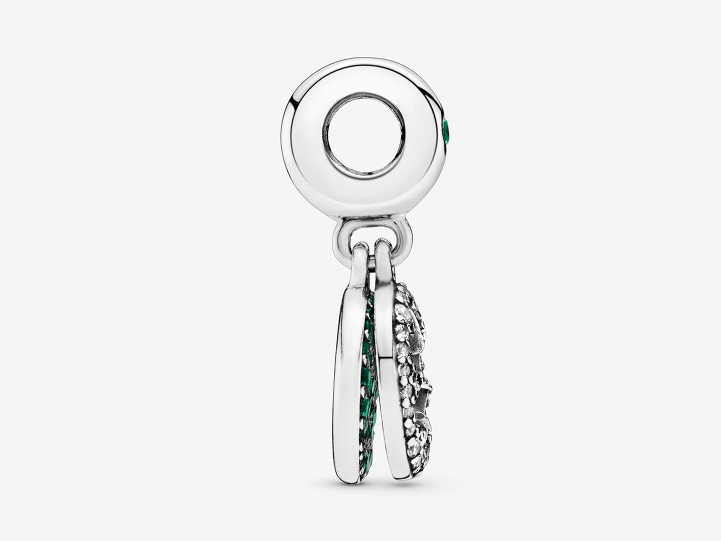 Lucky Four Leaf Clover Dangle Charm