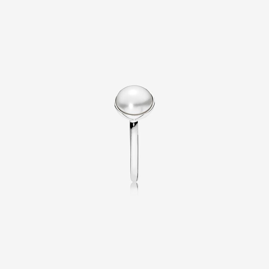 Luminous Droplet Pearl Ring