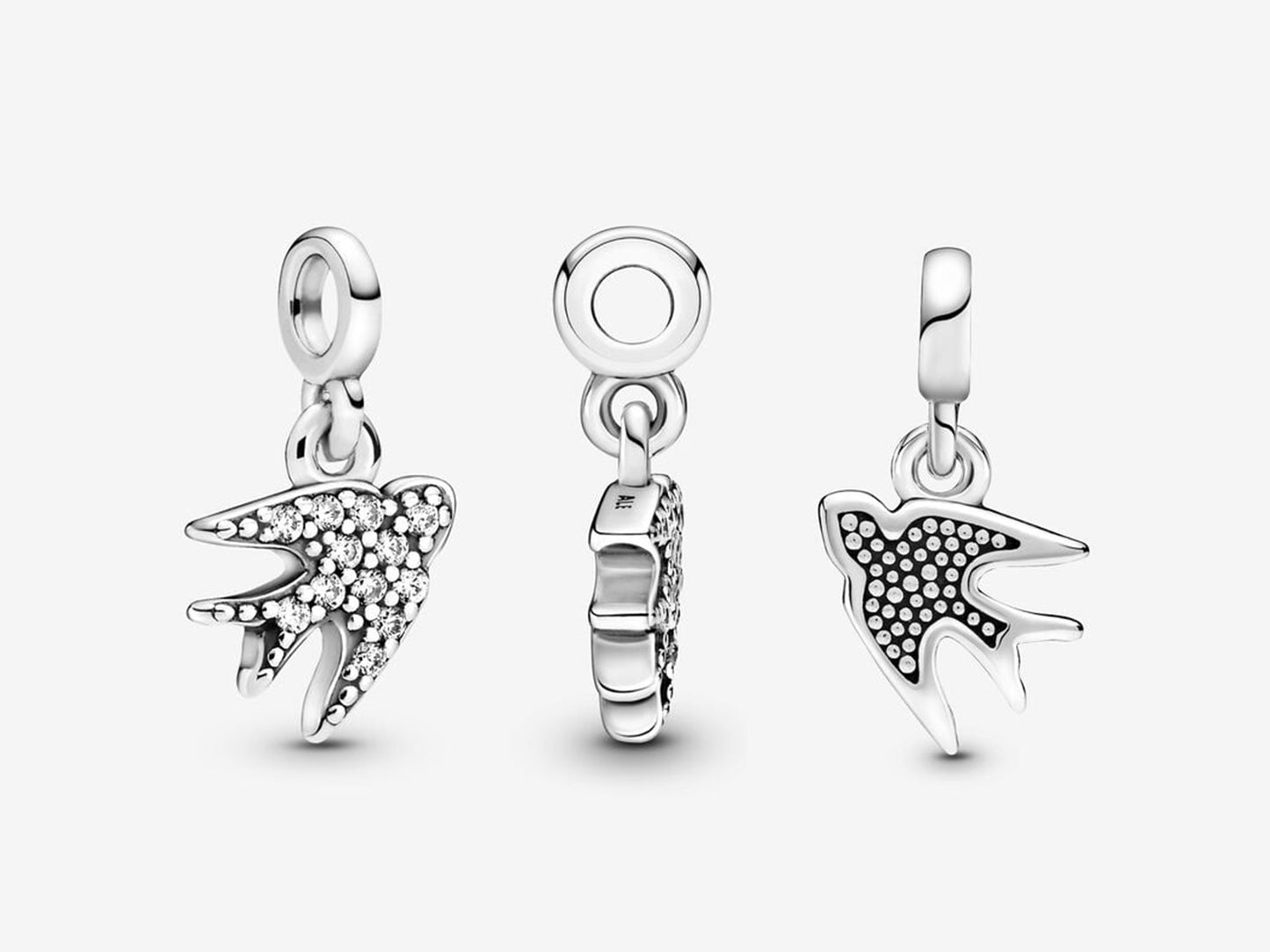 Sterling Silver Bird Charm