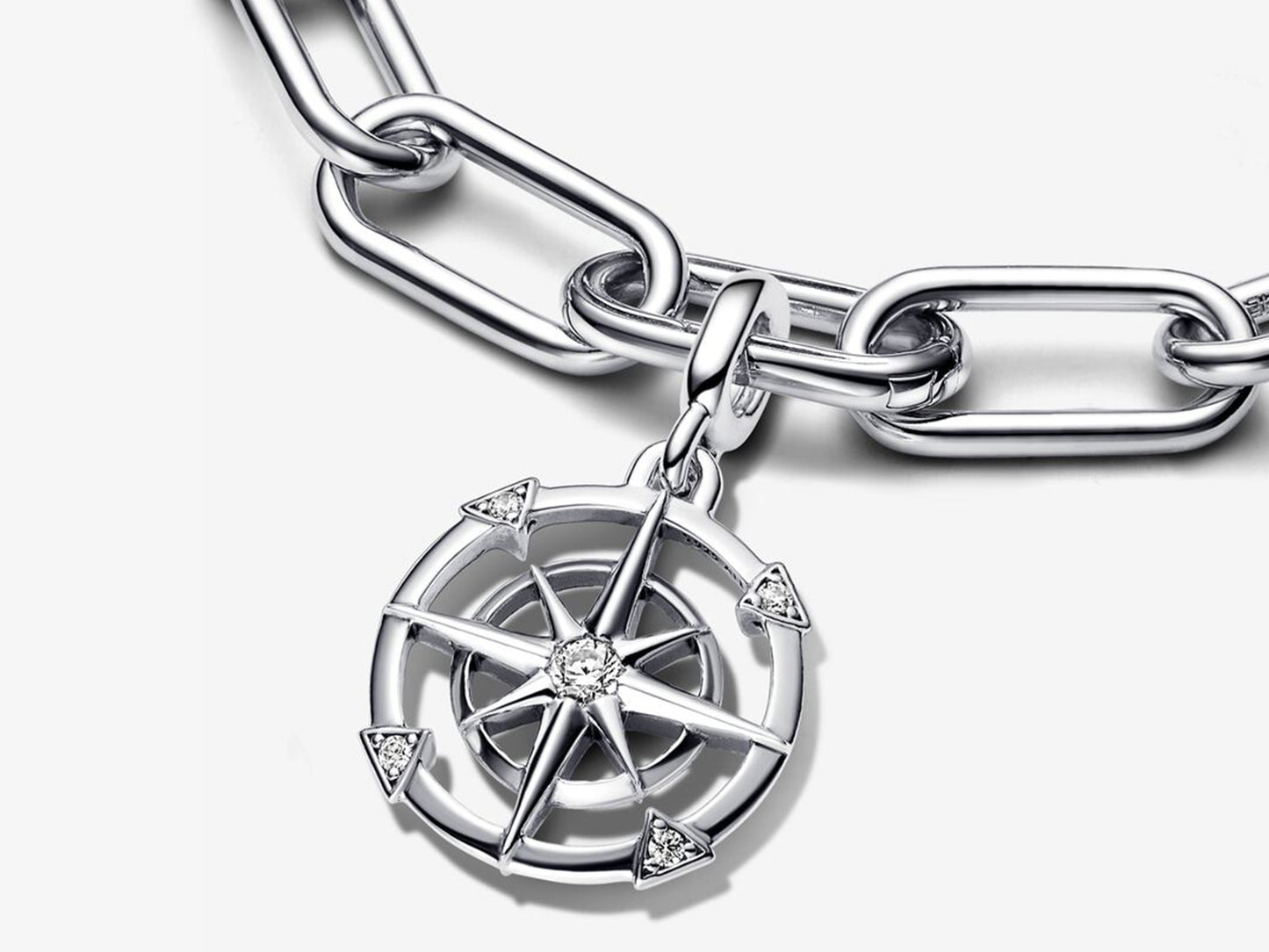 Compass Medallion Charm