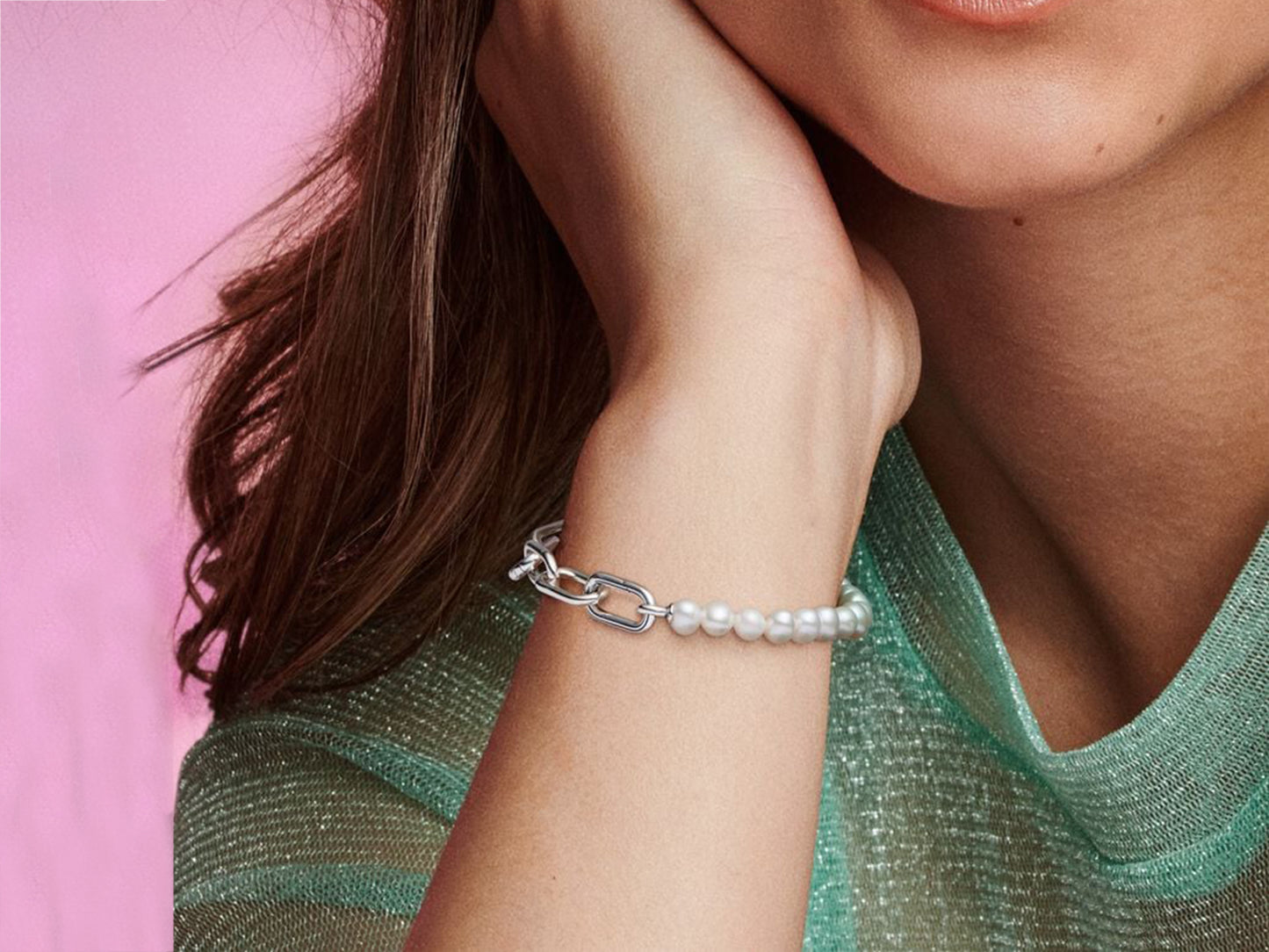 Treated Freshwater Cultured Pearl Bracelet