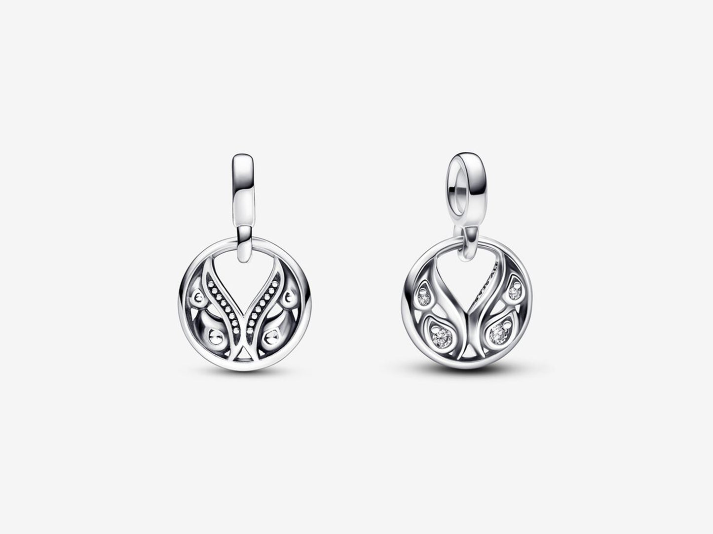 Angelic Fire Wing Dangle Charm