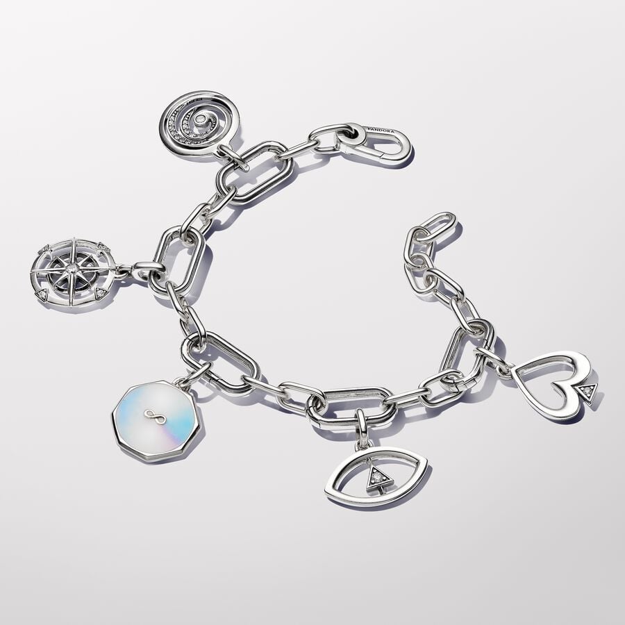 Multicolor Enamel Infinity Charm