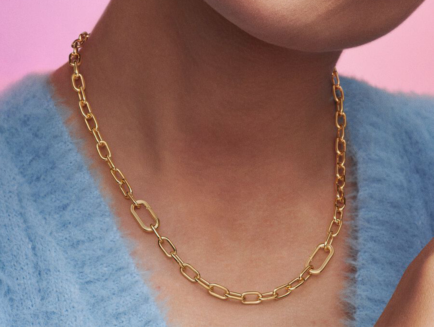 Small-Link Chain Necklace