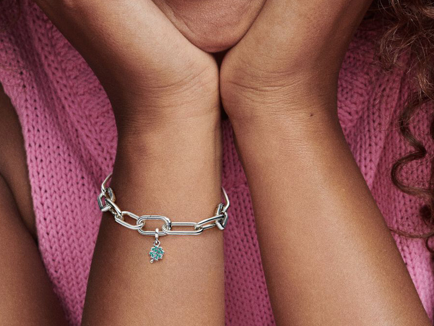Four-leaf Clover Mini Dangle Charm