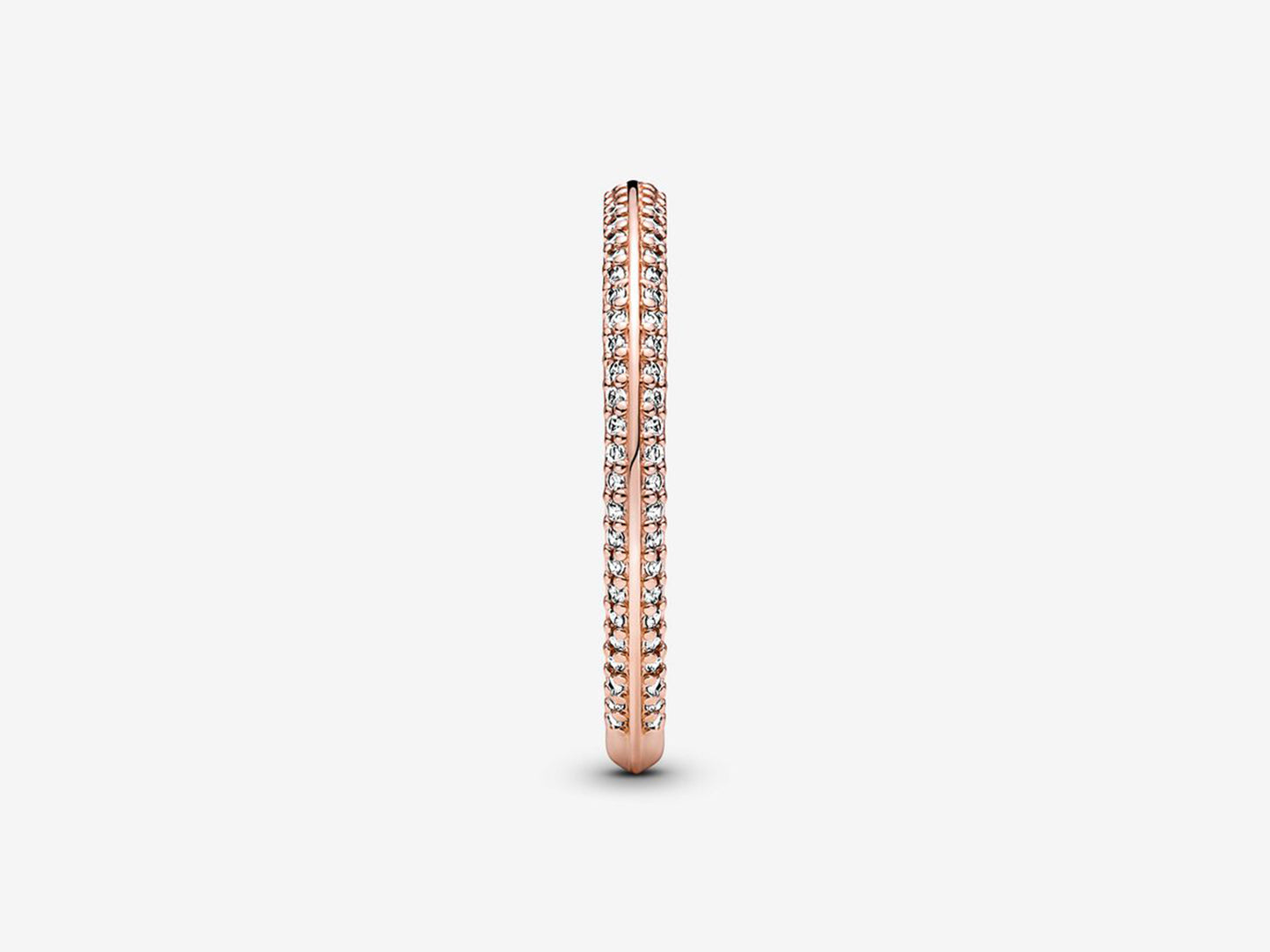 Sparkling Pave Copper Ring