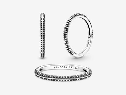Black Pavé Ring