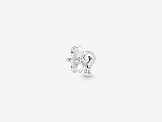 Question Mark Stud Earrings