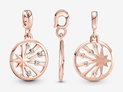 Radiant Starburst Medal Charm
