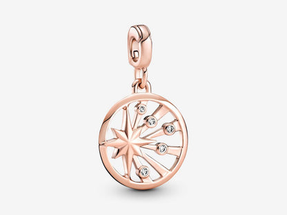 Radiant Starburst Medal Charm