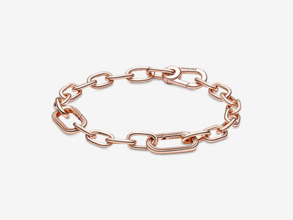 Rose Gold Small-Link Chain Bracelet