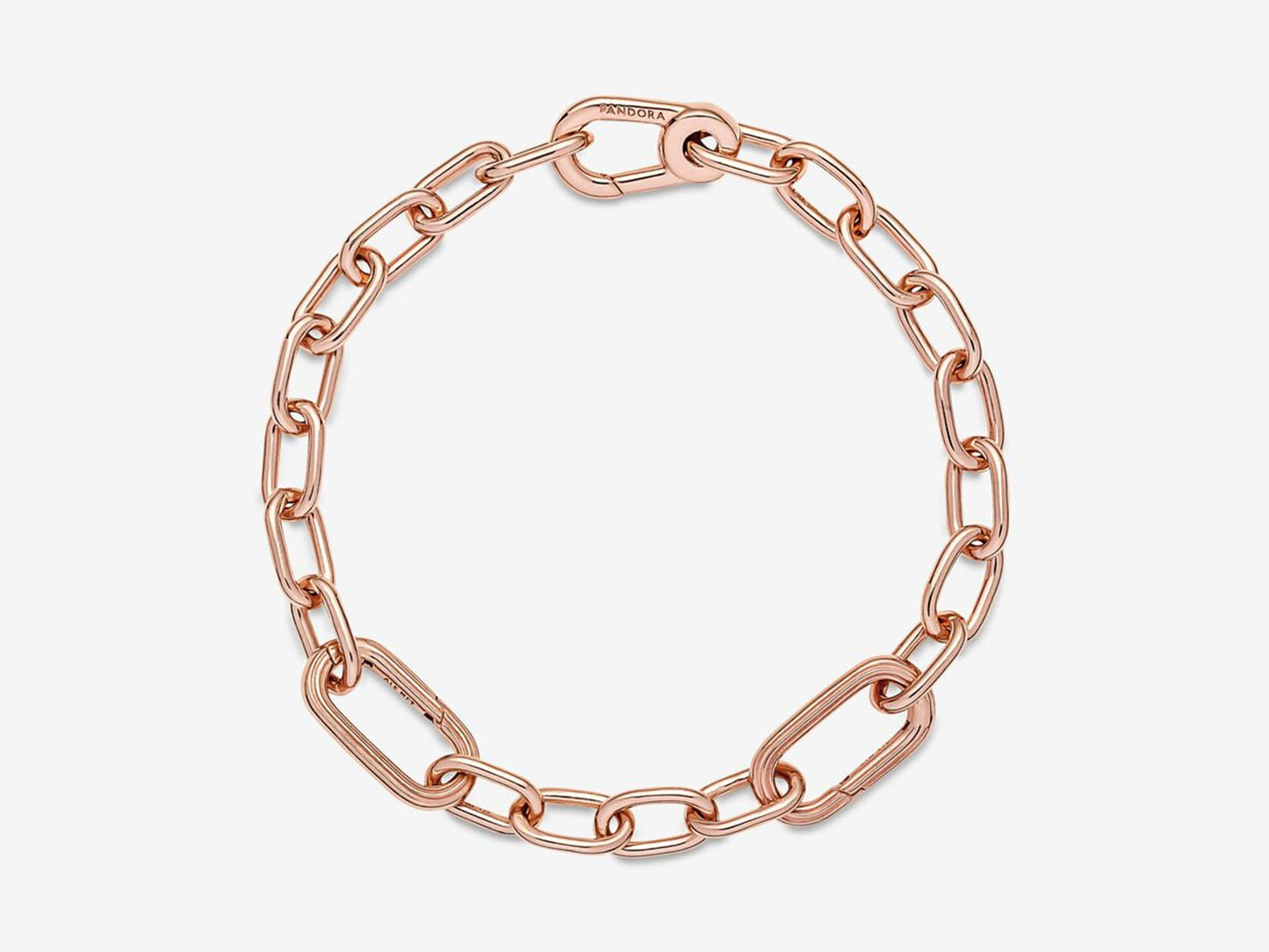Rose Gold Small-Link Chain Bracelet