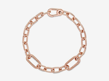 Rose Gold Small-Link Chain Bracelet