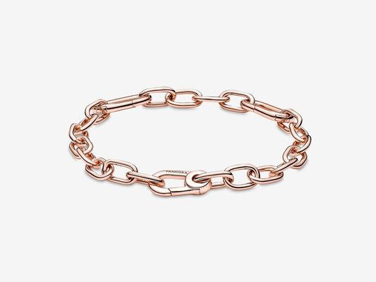 Rose Gold Small-Link Chain Bracelet
