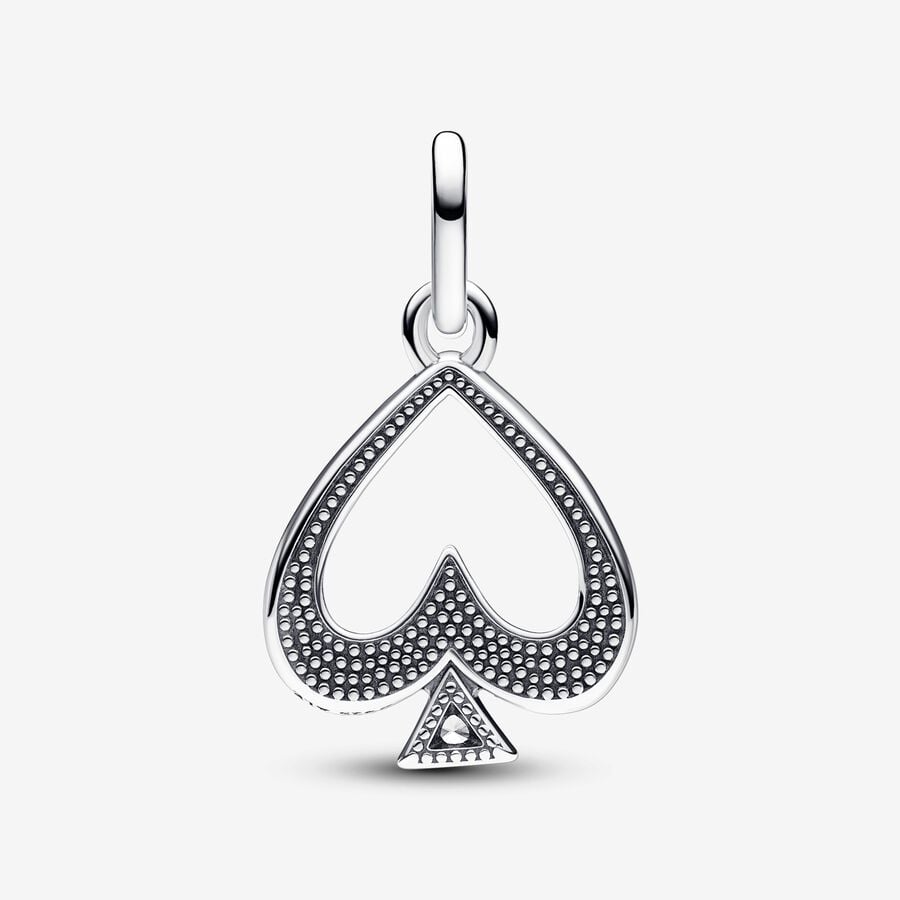 Spade Medallion Charm