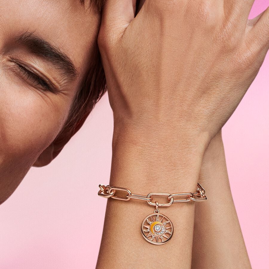 Sun Power Medallion Charm
