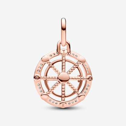 Wheel of Fortune Medallion Charm