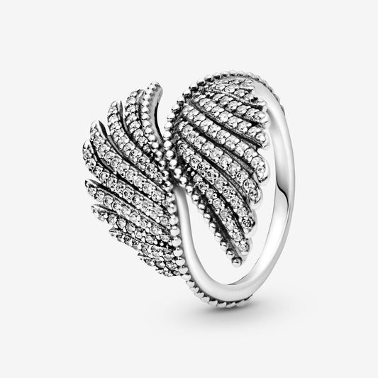 Majestic Phoenix Feather Ring