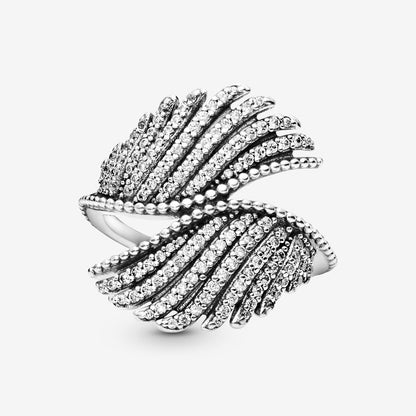Majestic Phoenix Feather Ring