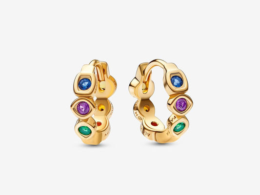 Marvel The Avengers Infinity Stones Hoop Earrings