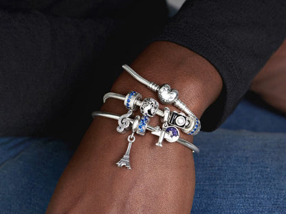 Melodic Silver Note Charm