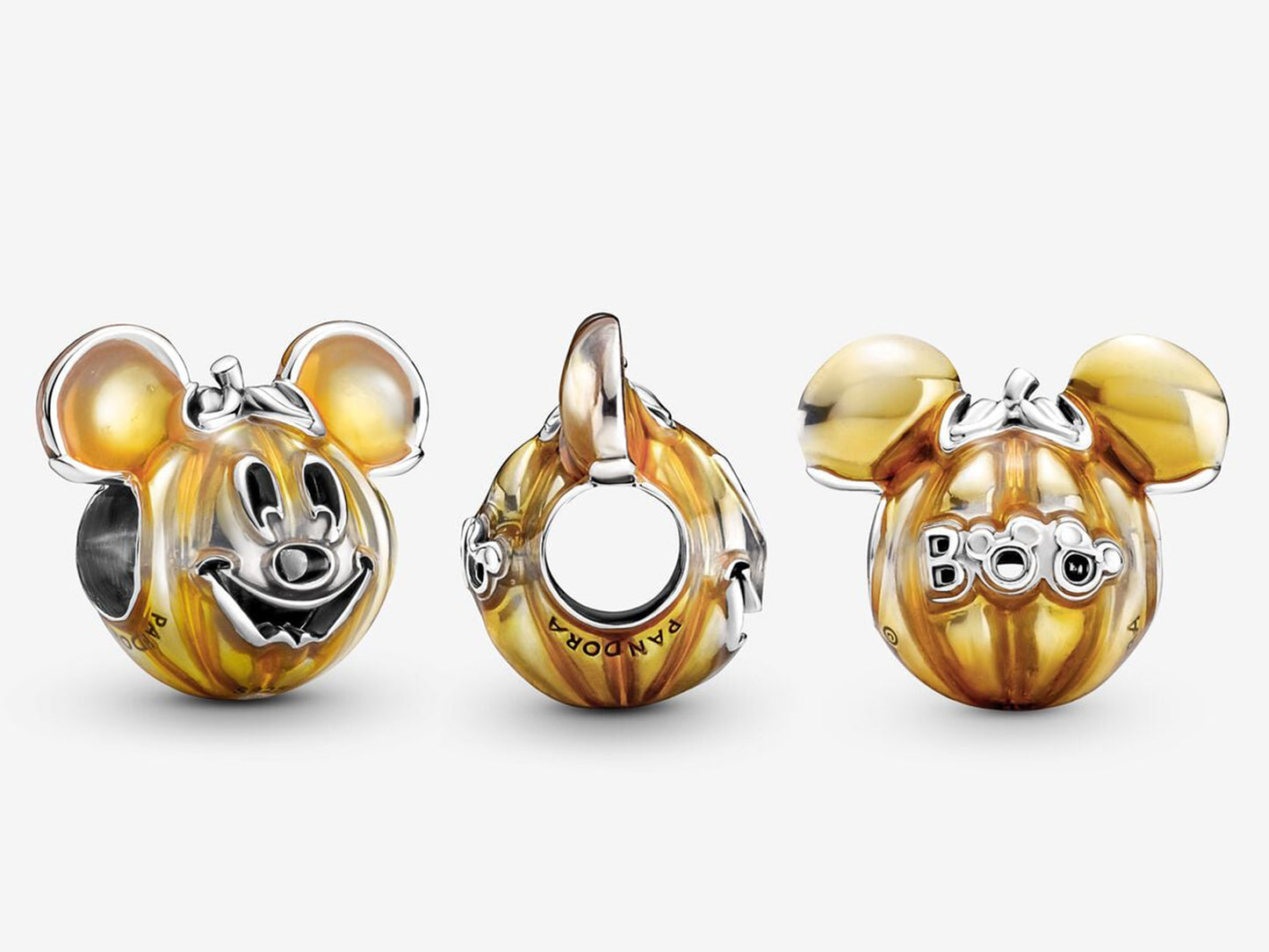 Disney Mickey Mouse Pumpkin Charm