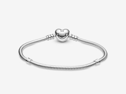 Mickey Silhouette Heart Bracelet